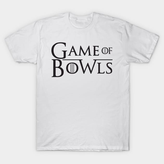 Games Of Bowls T-Shirt by yeoys